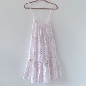 Madewell white patterned light dress
